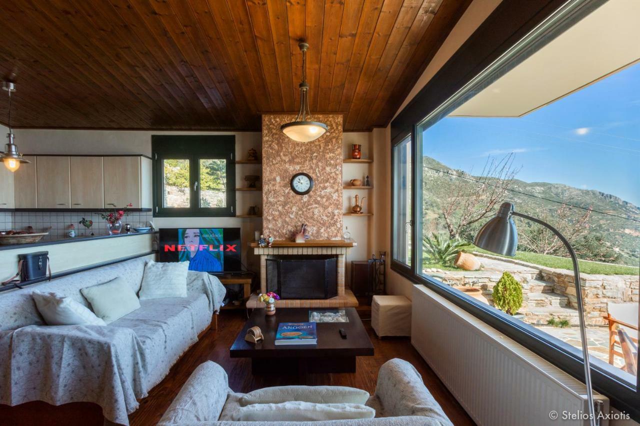 Aegean Panorama Apartments Akhladheri Bagian luar foto
