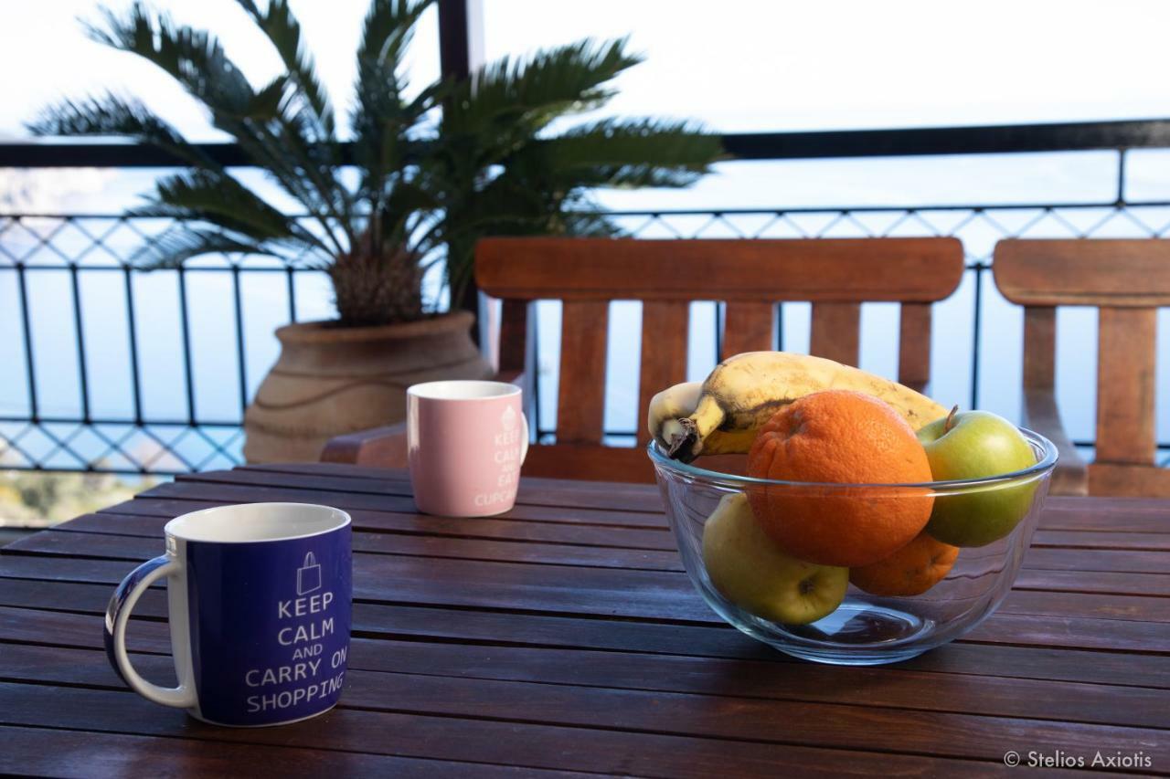 Aegean Panorama Apartments Akhladheri Bagian luar foto