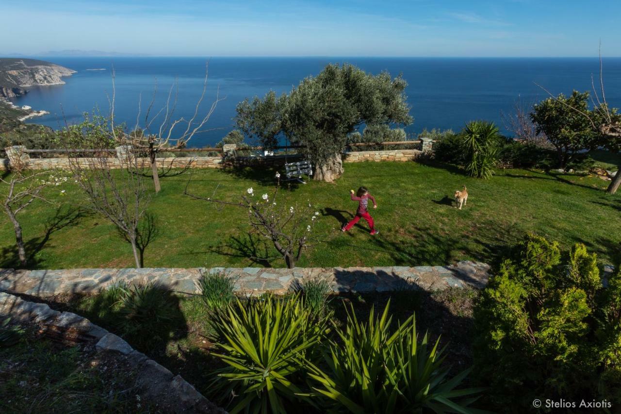 Aegean Panorama Apartments Akhladheri Bagian luar foto